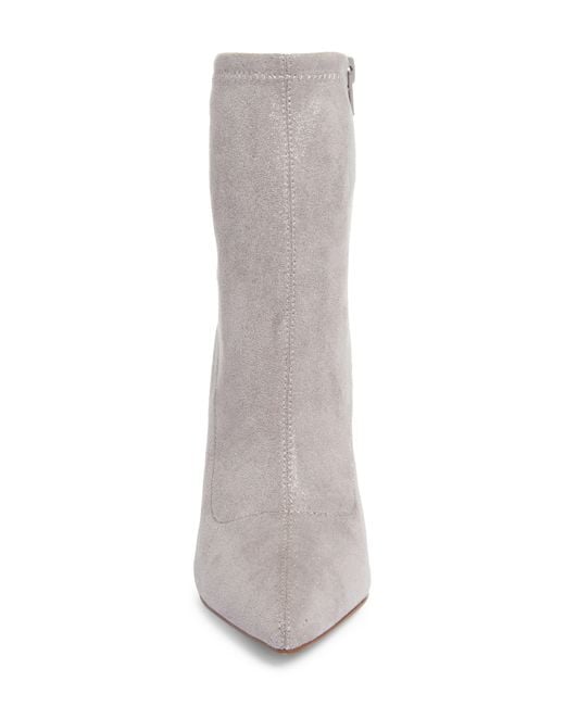 BP. Braylee Pointed Toe Bootie in Gray Lyst