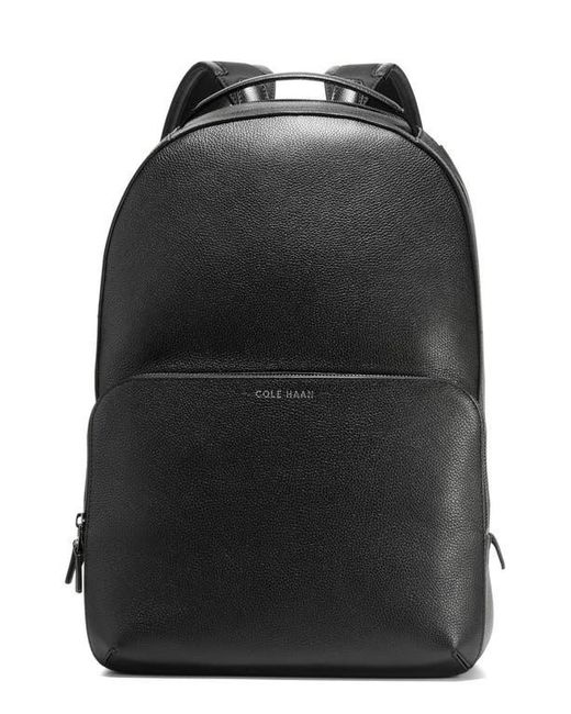 Cole Haan Matthews Leather Backpack in Black | Lyst