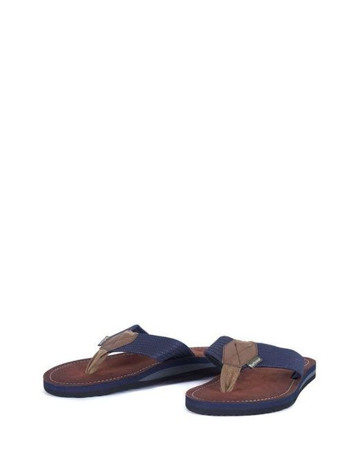 Barbour Blue Toeman Flip Flop for men
