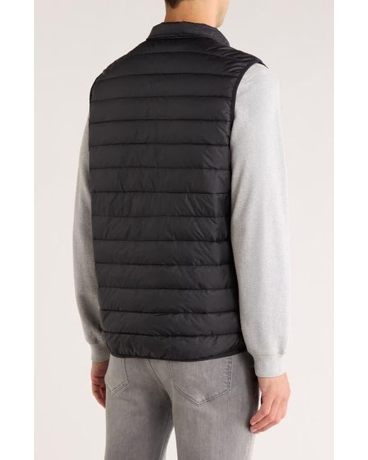 Columbia Black Foster Falls Water Repellent Puffer Vest for men