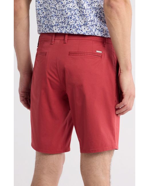 Rodd & Gunn Red Baylys Beach Stretch Cotton Shorts for men