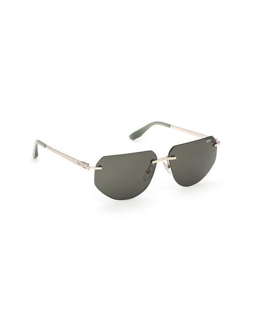BMW Gray 59Mm Sunglasses for men