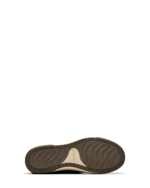Clarks Brown Breeze Myth Slipon