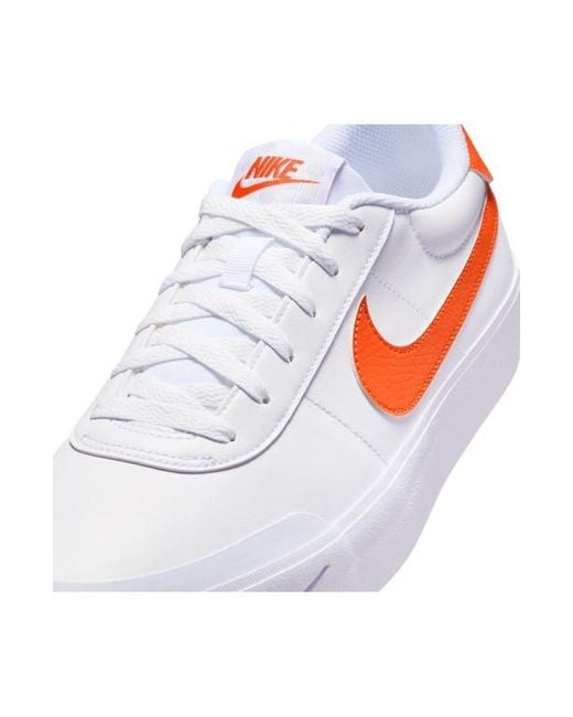 Nike White Court Shot Low Top Sneaker for men