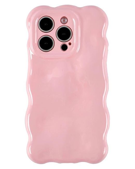 Auramma Pink Bubbles Iphone 15 Pro Case