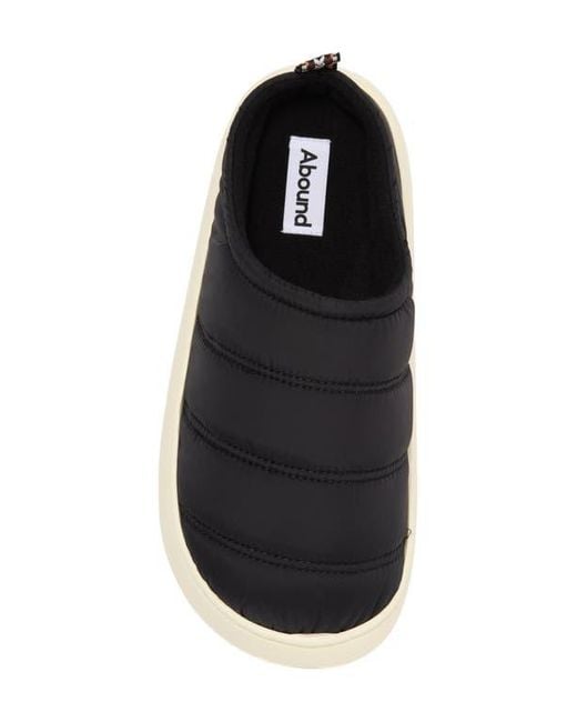 Abound Black Devon Quilted Clog Slipper for men