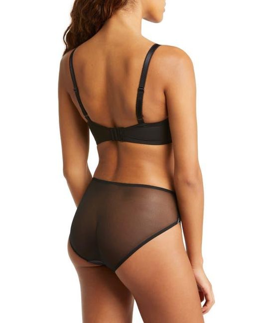 Wacoal Black Side Note Full Coverage Underwire Bra