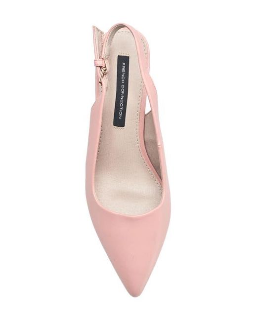 French Connection Pink Quinn Slingback Pump