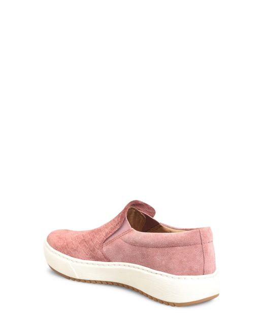 Söfft Pink Watney Platform Slip-on Sneaker