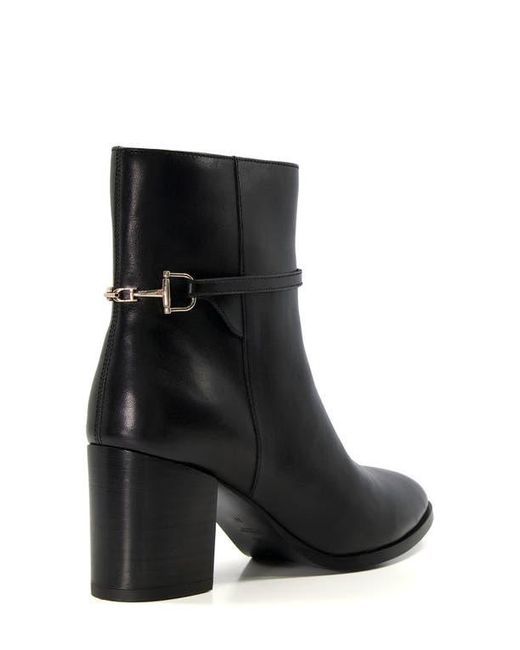 Dune Black Patos Bootie
