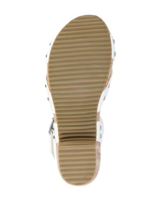 Journee Collection Natural Platform Sandal