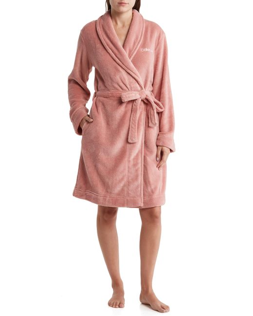 Calvin Klein Pink Plush Robe