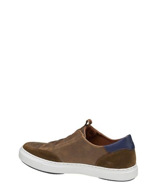 Johnston & Murphy Brown Johnston & Murphy Anson Lace To Toe Sneaker for men