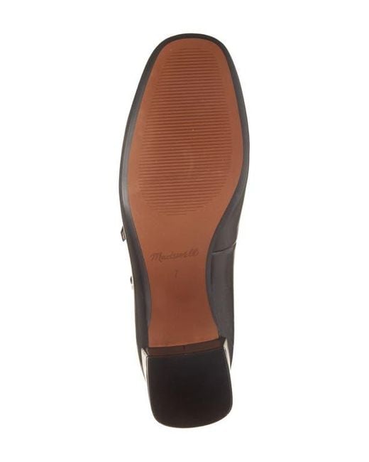 Madewell Brown The Nettie Heeled Mary Jane