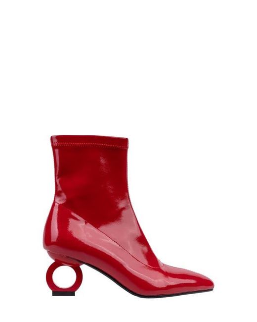 Ninety Union Red Greece Pointed Toe Bootie