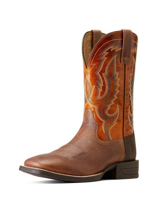 Ariat Brown Steadfast Western Boot for men