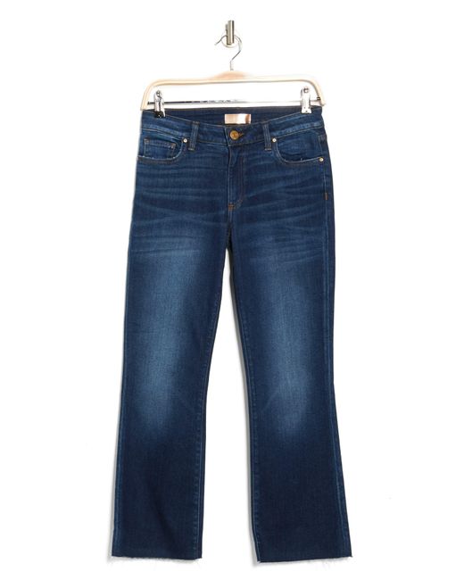 Kut From The Kloth Blue Kelsey Mid Rise Ankle Flare Jeans