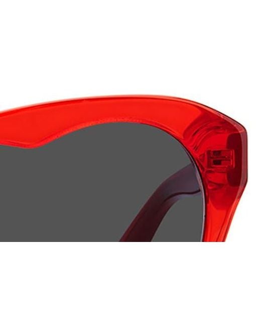 Kate Spade Velma 57 mm Gradient Cat Eye Red Sunglasses NWT Kate Spade New York velma 57mm gradient cat eye sunglasses  main image 4