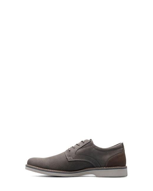 Nunn Bush Otto Plain Toe Oxford Shoes Comfort Leather Black