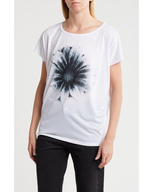 Go Couture Blue Dolman Sleeve Tee
