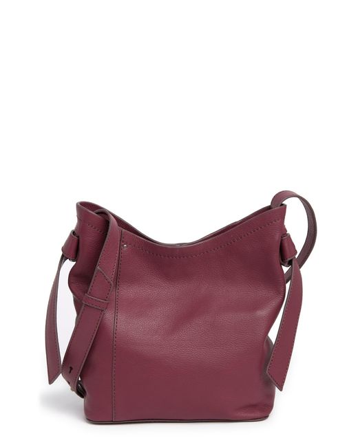 Lucky Brand Jeun Leather Crossbody Bag In Dkred 01 At Nordstrom Rack in Purple Lyst