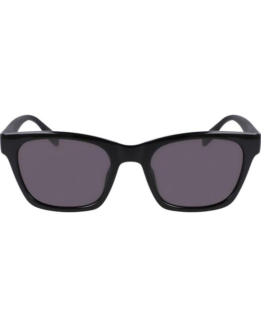 Converse Blue 53Mm Rectangular Sunglasses