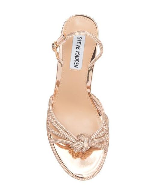 【Steve Madden】Langly Knotted Slingback サンダル Steve Madden Langly Knotted Slingback Sandal (Women