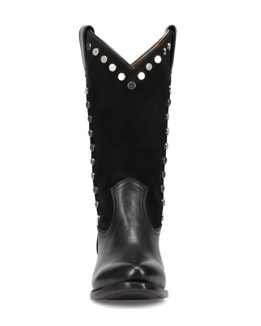 Frye Black Billy Stud Western Boot