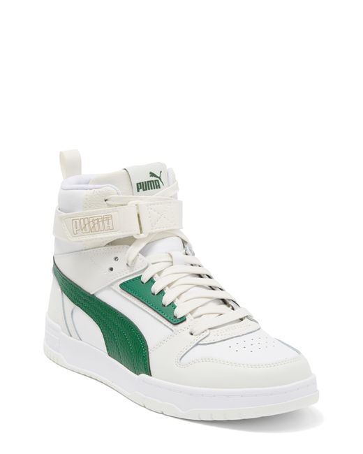 PUMA Rbd Game High Top Sneaker in White for Men Lyst