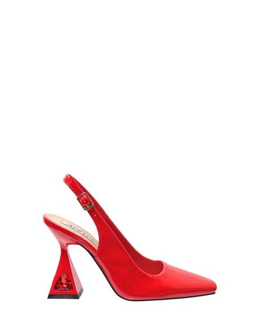 Lady Couture Red Mistic Slingback Pump