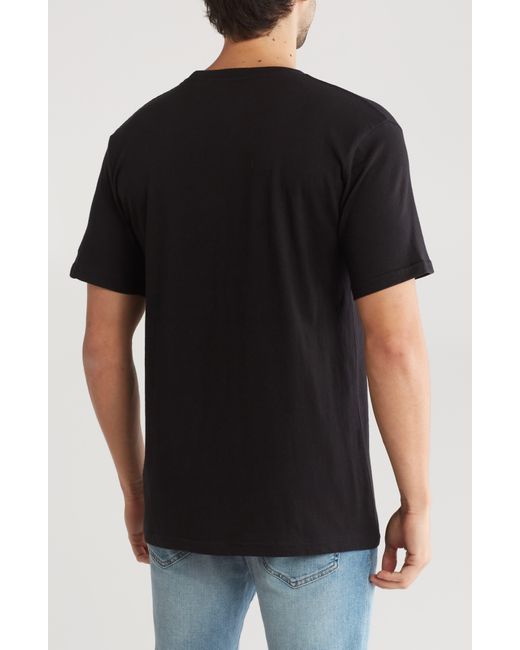 American Needle Black Tom Petty Cotton Graphic T-shirt for men
