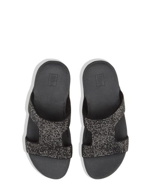 Fitflop Black Marli Slide Sandal