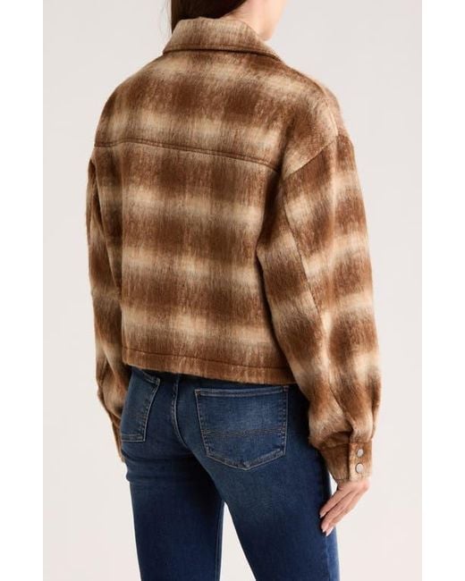 Lucky Brand Blue Plaid Jacket
