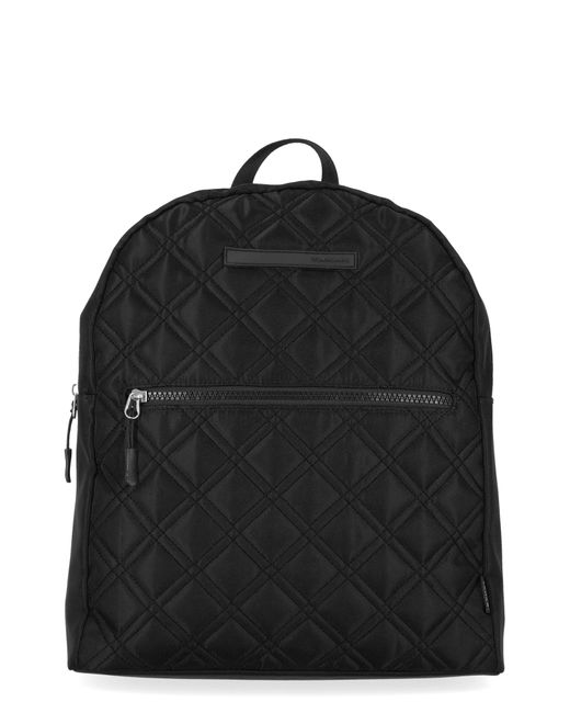 Tahari Black Brett Quilted Nylon Backpack
