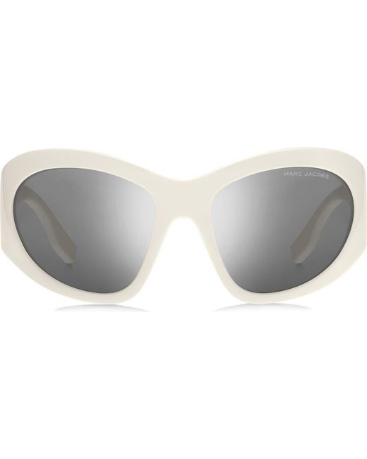Marc Jacobs Gray 62Mm Rectangular Sunglasses