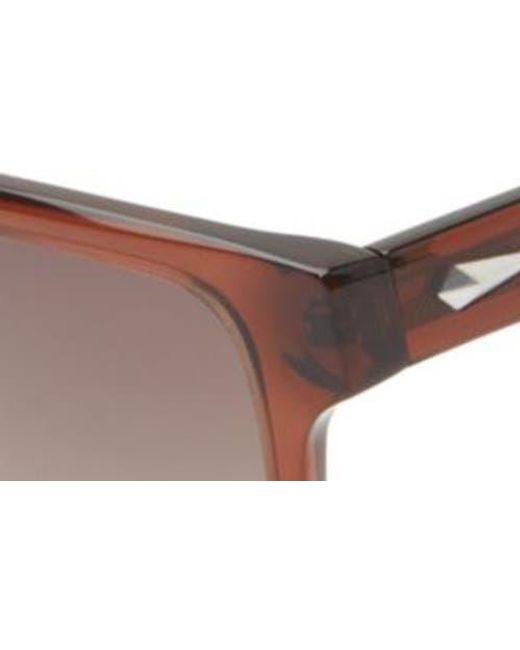 Rag & Bone Brown 54Mm Rectangular Sunglasses for men