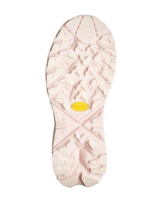 Hoka One One Pink Waterproof Leather Hiking Shoes