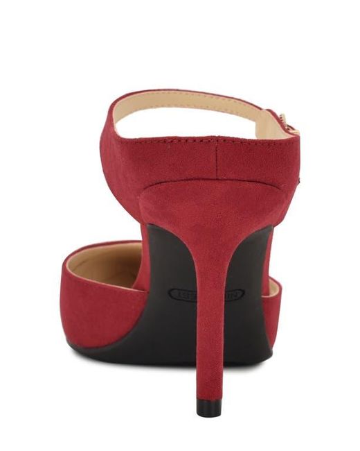 Nine West Red Dakka Pointed Toe Pump