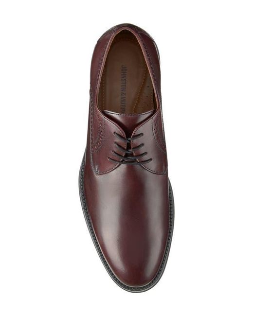 Johnston & Murphy Brown Sutton Plain Toe Oxford for men