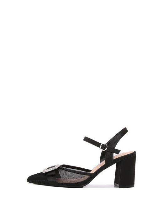 Lady Couture Black Bianca Slingback Pump