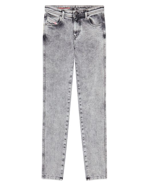 DIESEL Gray 2015 Babhila Skinny Jeans