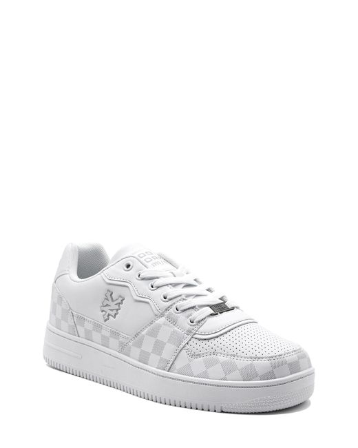 Zoo York Trip Faux Leather Basketball Sneaker in White for Men | Lyst