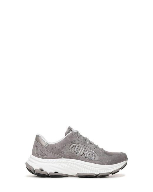 Ryka Gray Devotion X Max Classic Sneaker