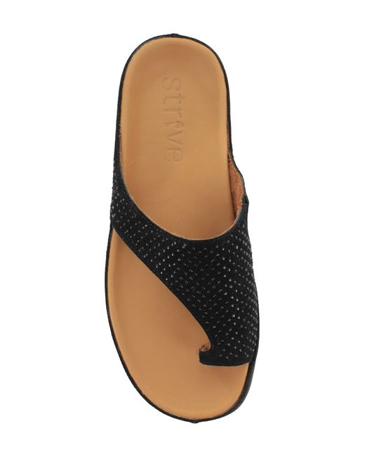Strive Black Belize Slide Sandal