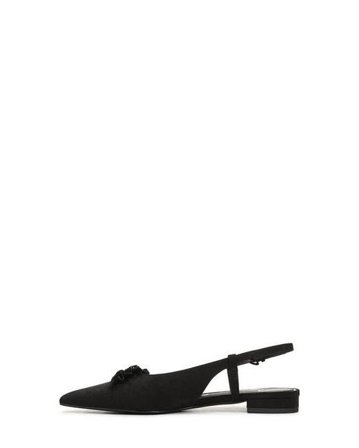 Circus by Sam Edelman Black Delanie Pointed Toe Slingback Flat