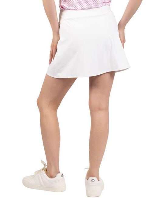 Tailorbyrd White Performance Skort