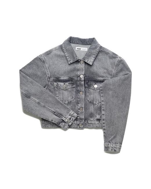 Mavi Gray Harmony Crop Denim Jacket