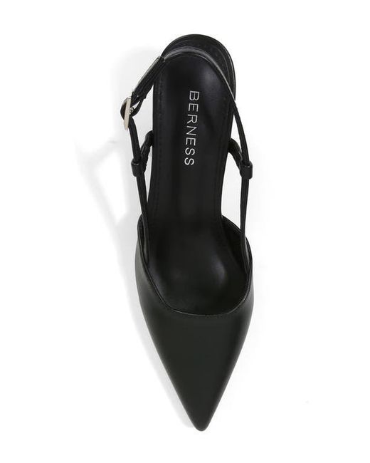 BERNESS Black Joanna Slingback Pump