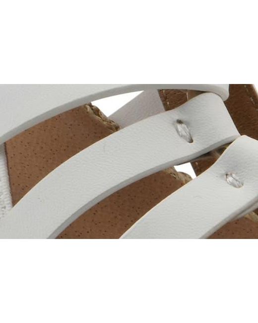 White Mountain White Ataps Wedge Slingback Sandal
