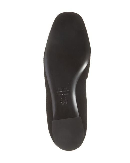 Stuart Weitzman Black Bria Ballet Flat